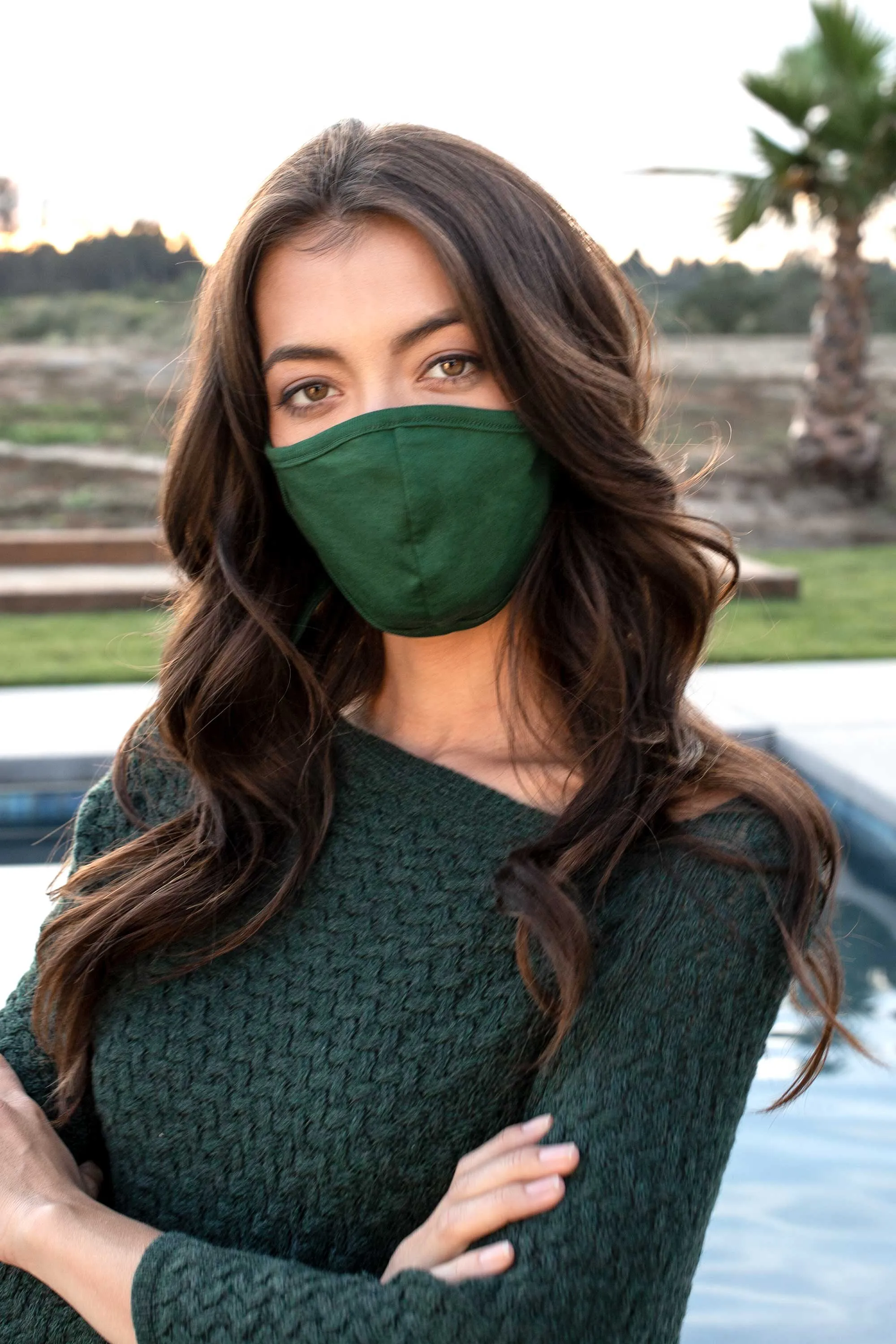Organic Cotton Masks - 5 Pack, Tie-back sold by Indigenous product image thumbnail 5