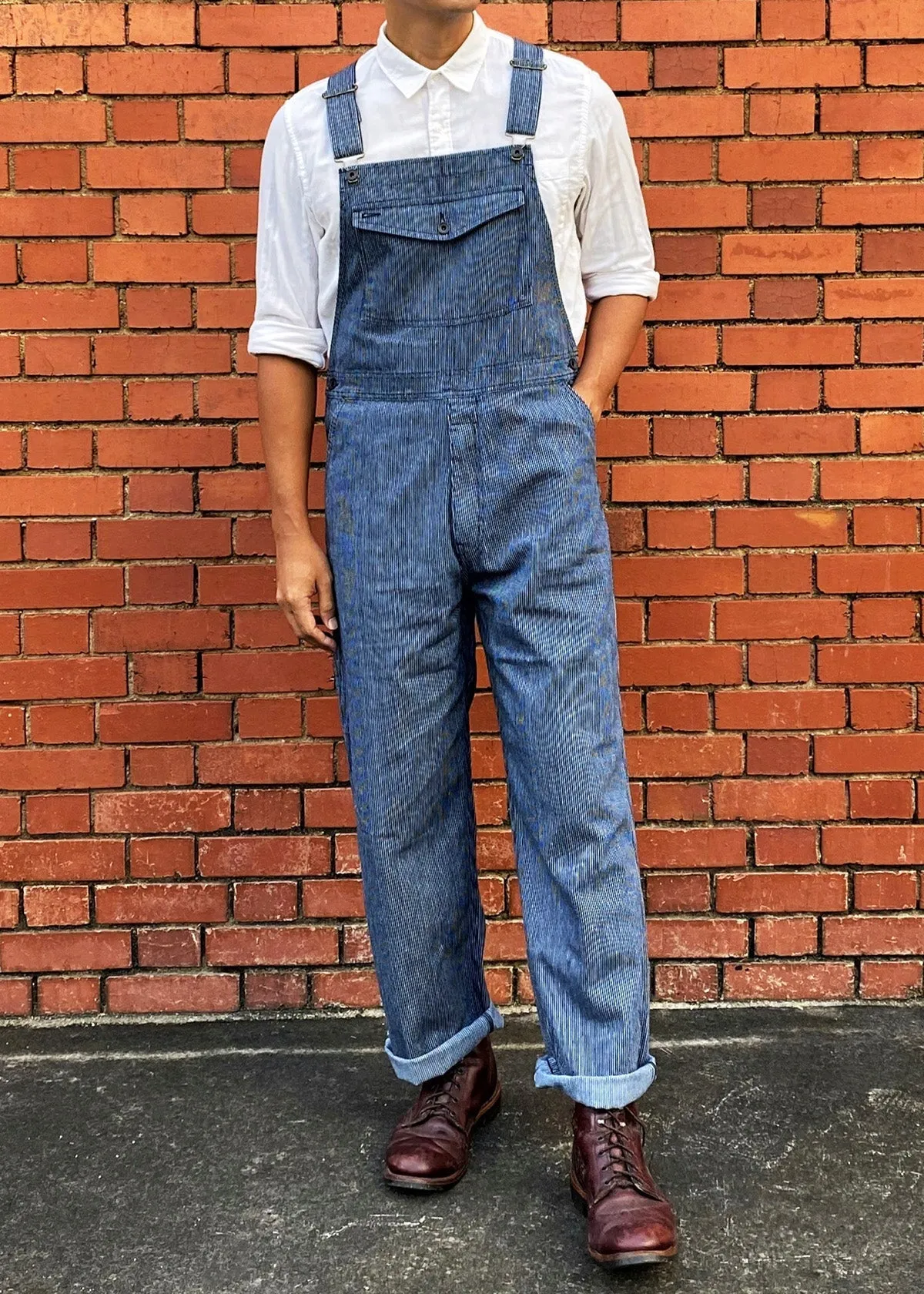 Davis Overall - Hickory Denim sold by Kerbside&Co. product image thumbnail 5