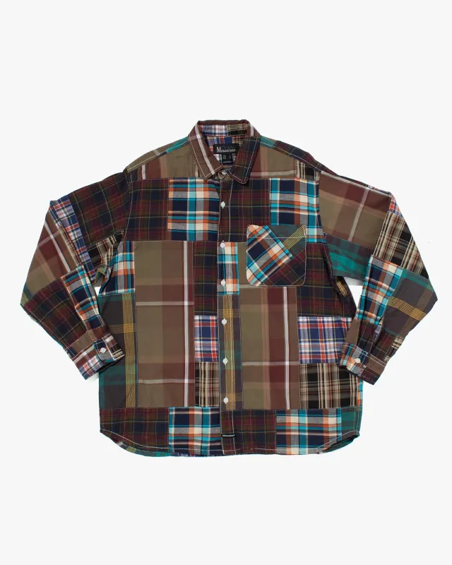 Japanese Repro Button Up Shirt, Manastash, Plaid - M sold by Kiriko