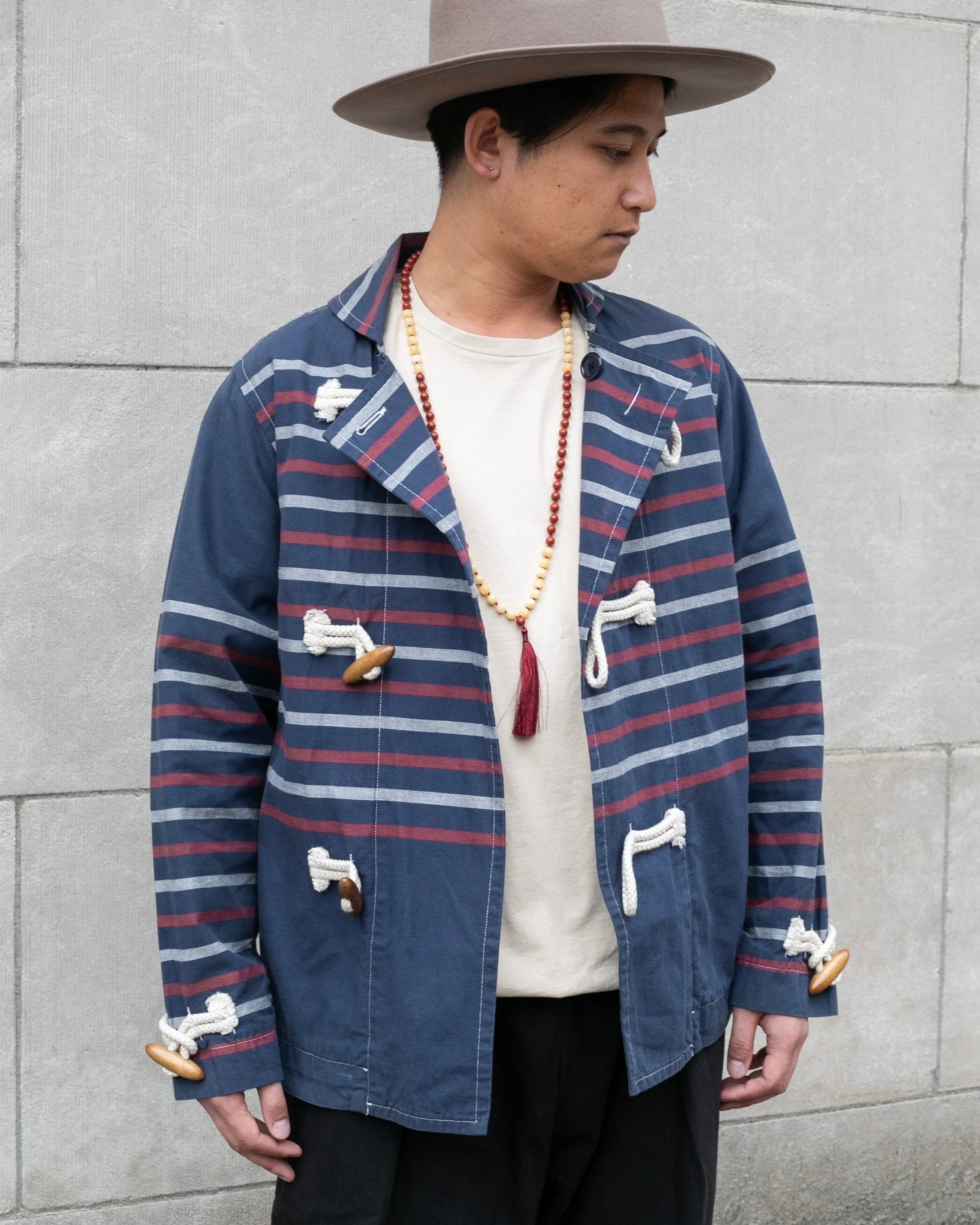 Japanese Repro Jacket, Sugar Cane & Co., Rope Toggle Closure - M sold by Kiriko