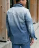 Japanese Repro Denim Shirt, Studio D'Artisan, Distressed Patchwork sold by Kiriko