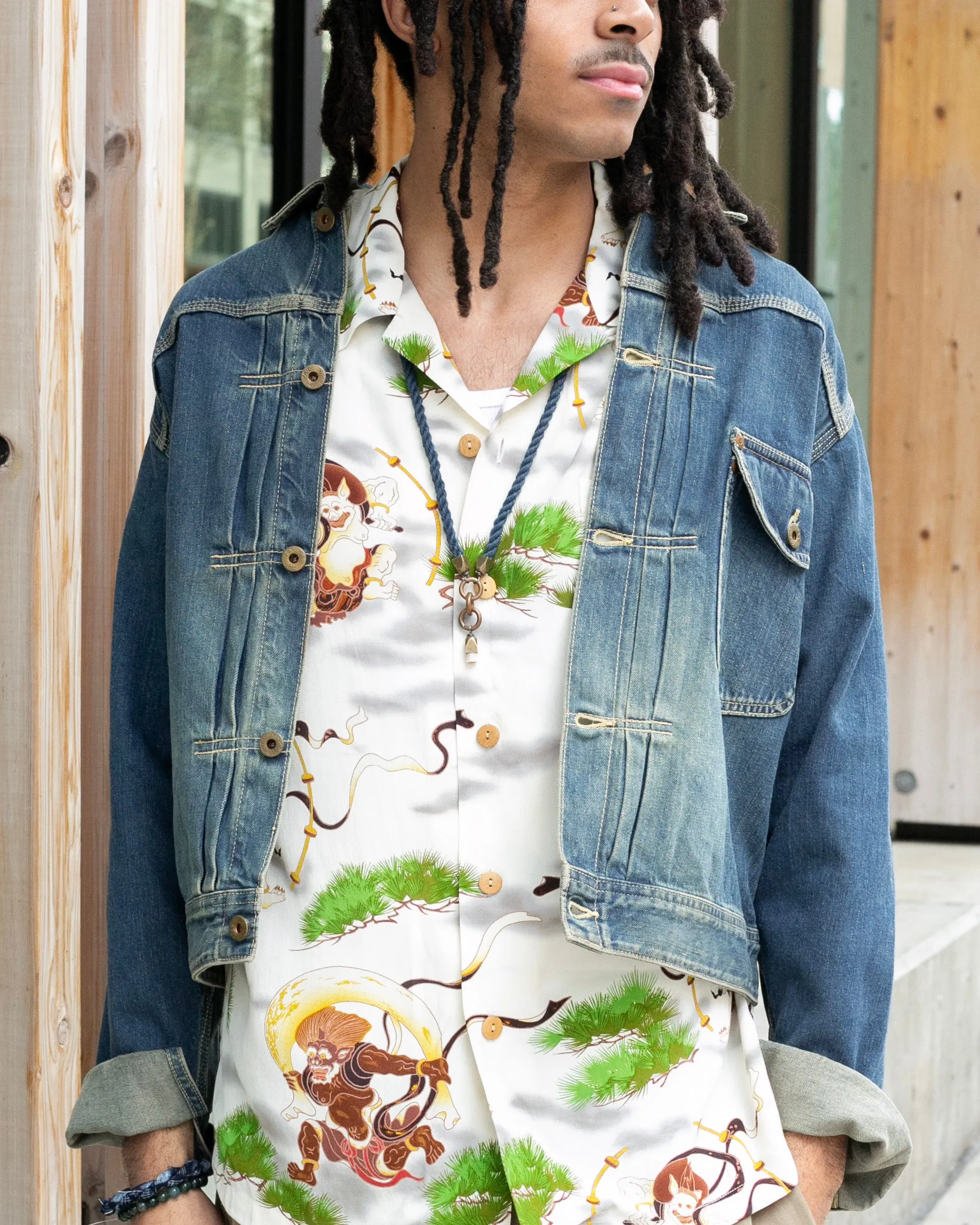 Japanese Repro Type I Denim Jacket, Lee, Back Buckle - XL sold by Kiriko