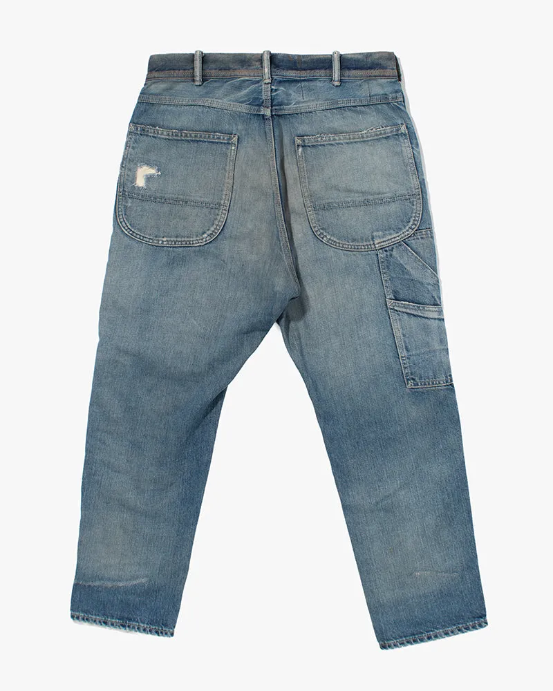 Japanese Repro Denim Jeans, United Arrows & Sons, Sashiko Patching - 31" sold by Kiriko product image thumbnail 5