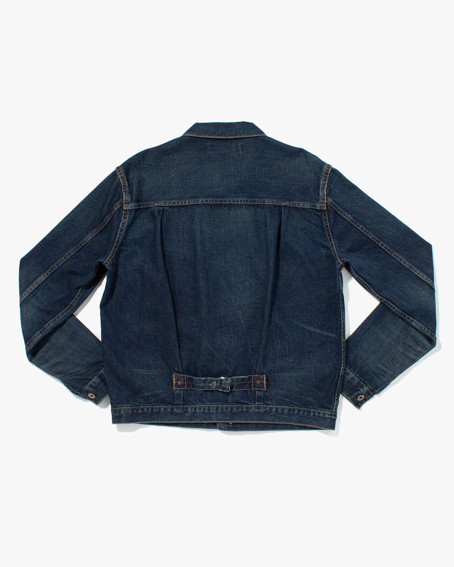 Japanese Repro Type I Denim Jacket, Remi Inc., Back Buckle - XL sold by Kiriko product image thumbnail 3