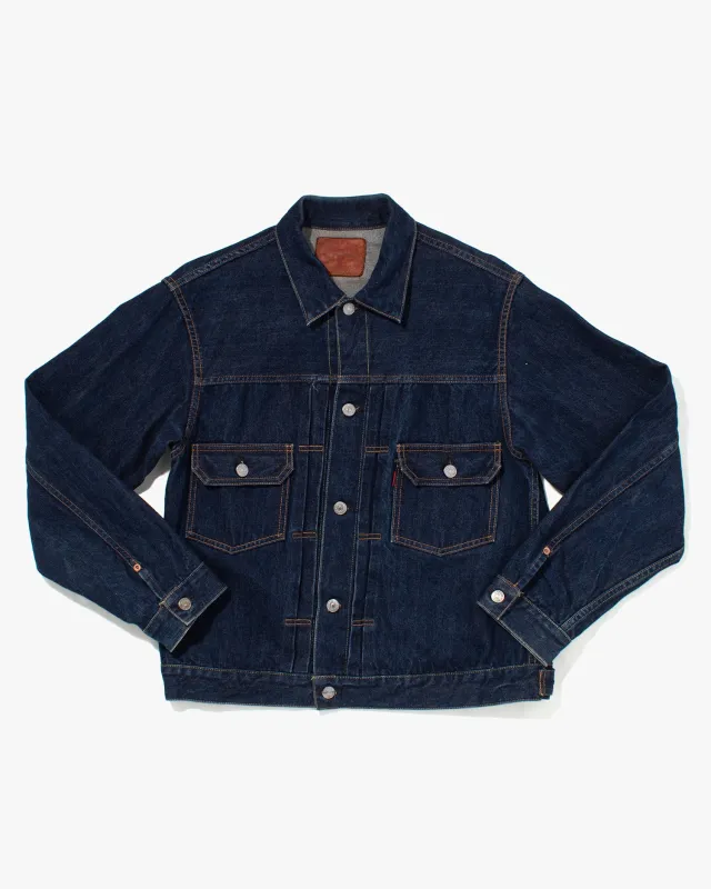 Japanese Repro Type II Denim Jacket, Jelado Co., Selvedge & Orange ID - L sold by Kiriko
