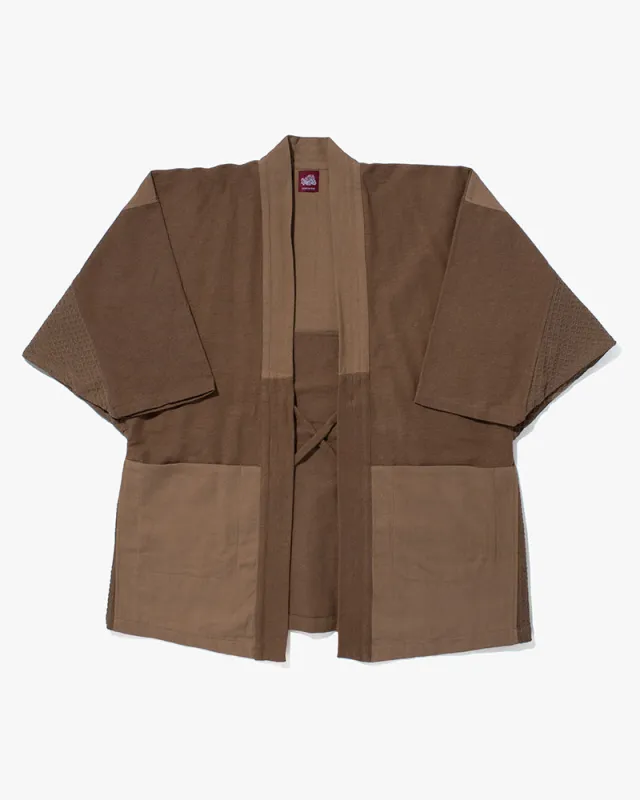 Wa-Modern, Haori, Woven Brown sold by Kiriko