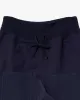 Wa-Modern Woven Drawstring Pants, Indigo sold by Kiriko