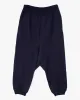 Wa-Modern Woven Drawstring Pants, Indigo sold by Kiriko
