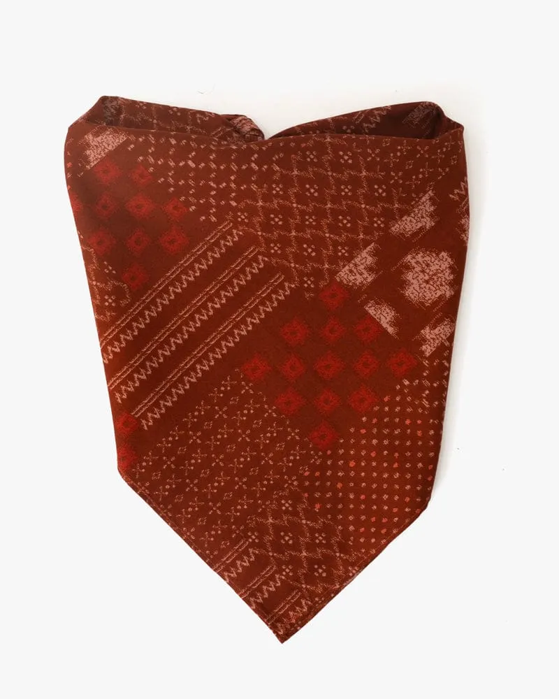 Kiriko Original Bandana, Red Multi Pattern sold by Kiriko
