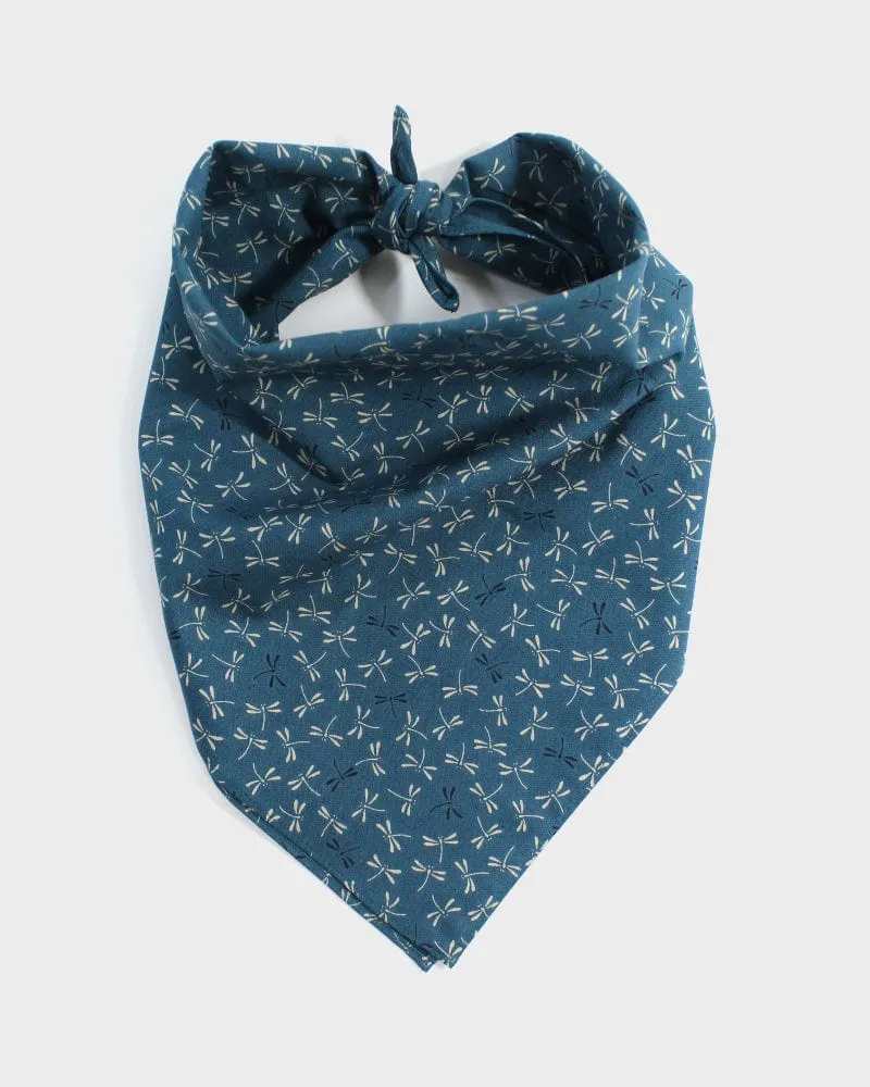 Kiriko Original Bandana, Classic, Teal Tonbo sold by Kiriko