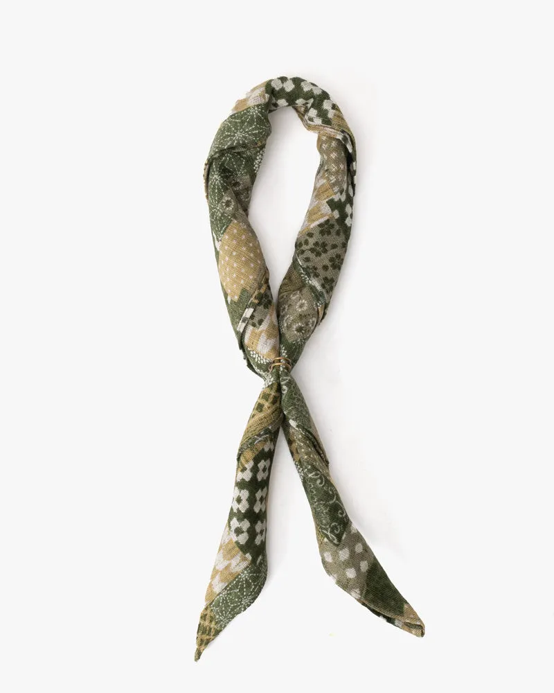 Kiriko Original Bandana, Classic, Small Matsuba Patchwork Style sold by Kiriko product image thumbnail 3