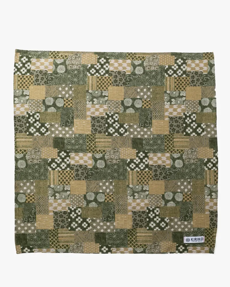Kiriko Original Bandana, Classic, Small Matsuba Patchwork Style sold by Kiriko product image thumbnail 2