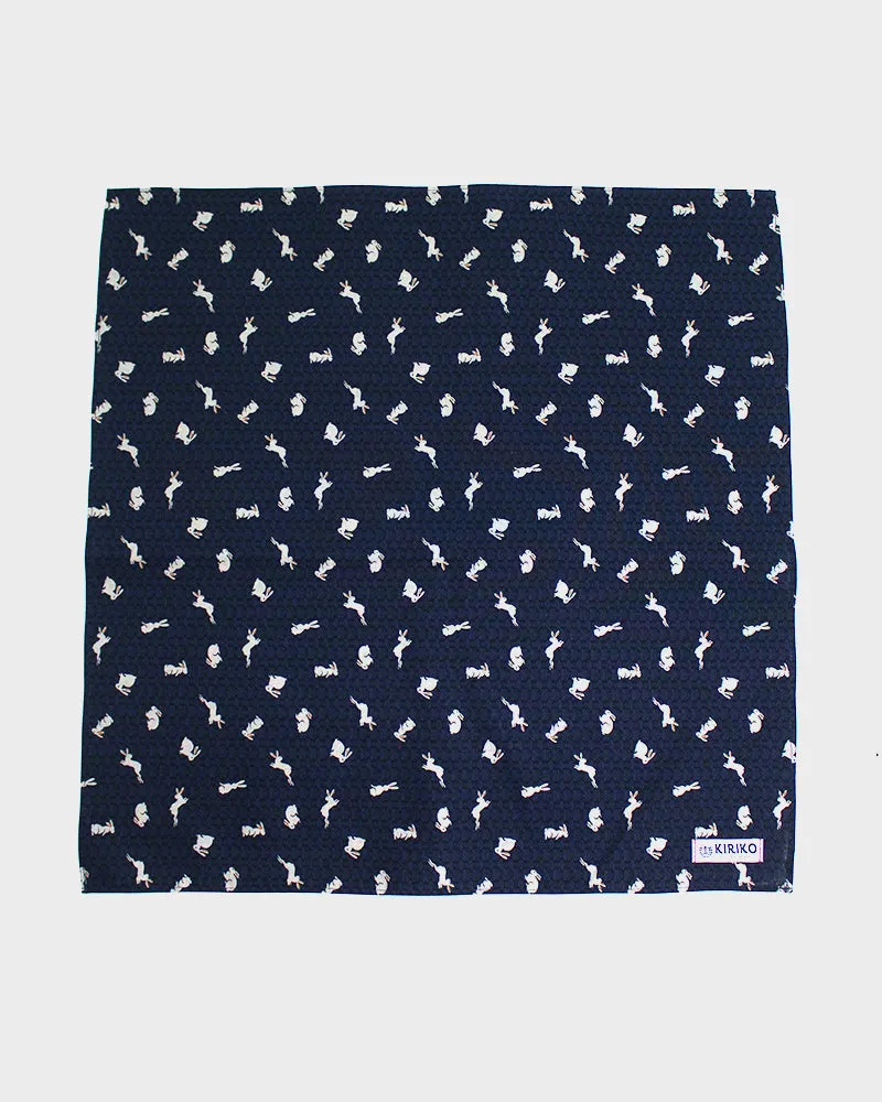 Kiriko Original Bandana, Classic, Navy Usagi sold by Kiriko product image thumbnail 3