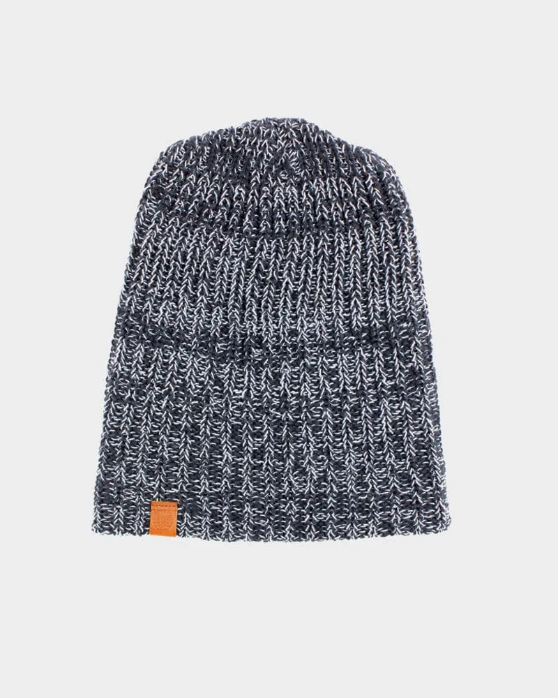 Kiriko Original Knit Cap, Marbled Navy and Light Blue, 9 ˝ sold by Kiriko product image thumbnail 3