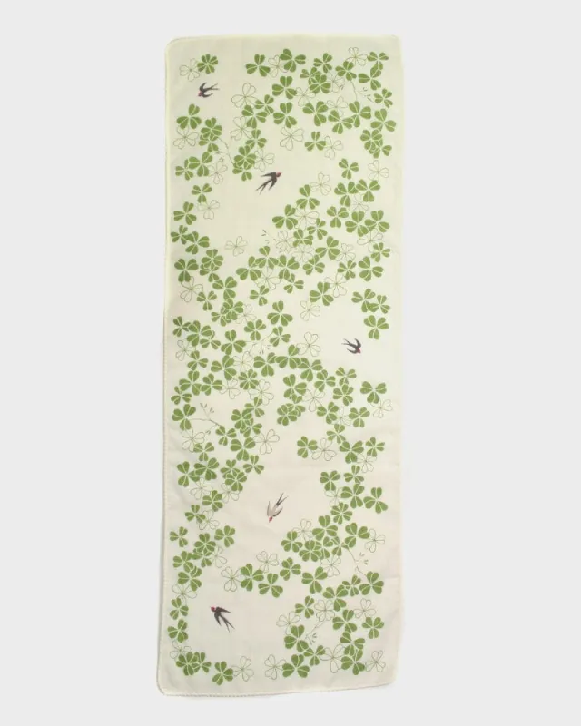 Tenugui, Double Gauze, Fukukoi, Clover and Swallow sold by Kiriko