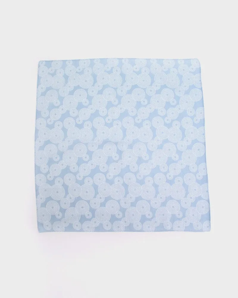 Japanese Handkerchief, Classic, Hannari, Kamenozoki-Iro sold by Kiriko product image thumbnail 3