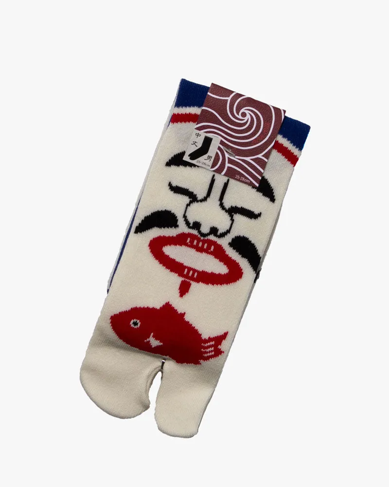 Wa Modern, Tabi Socks, Crew, Ebisu Royal (M/L) sold by Kiriko