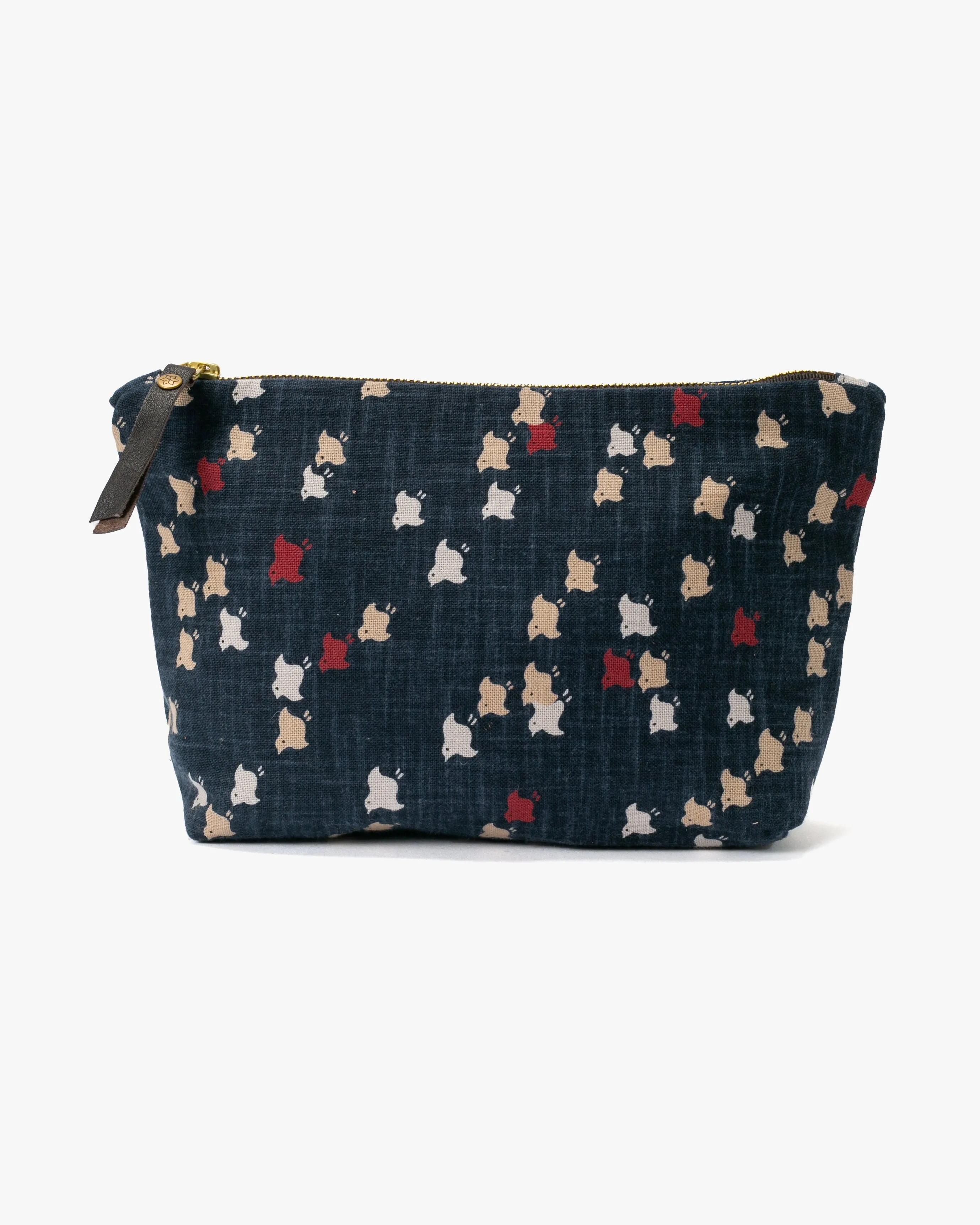 Kiriko Original Stand-Up Pouch, Indigo Chidori sold by Kiriko