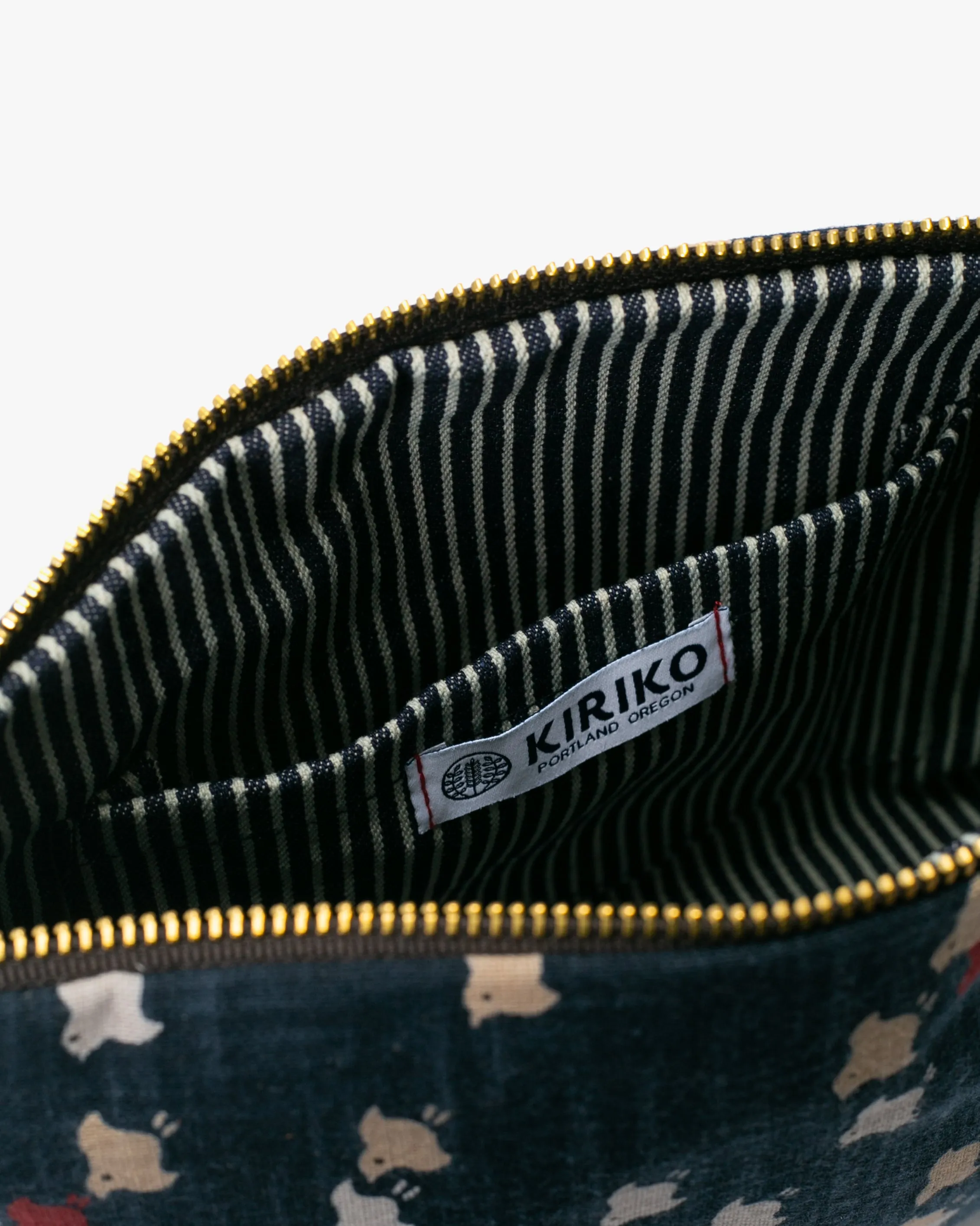 Kiriko Original Stand-Up Pouch, Indigo Chidori sold by Kiriko product image thumbnail 4