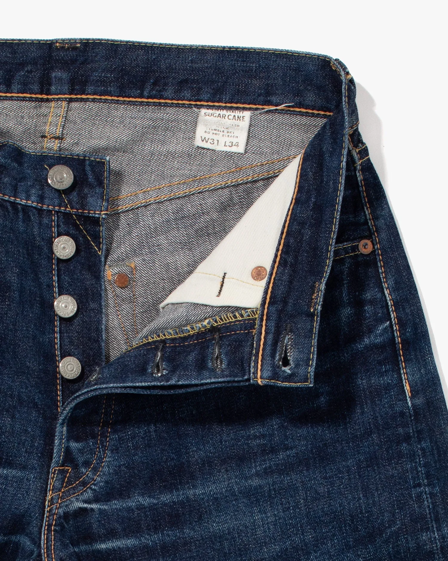 Japanese Repro Selvedge Denim Jeans, Sugar Cane & Co - 31 sold by Kiriko product image thumbnail 3