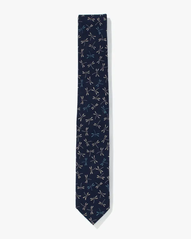 Kiriko Original Tie, Navy, Tonbo sold by Kiriko