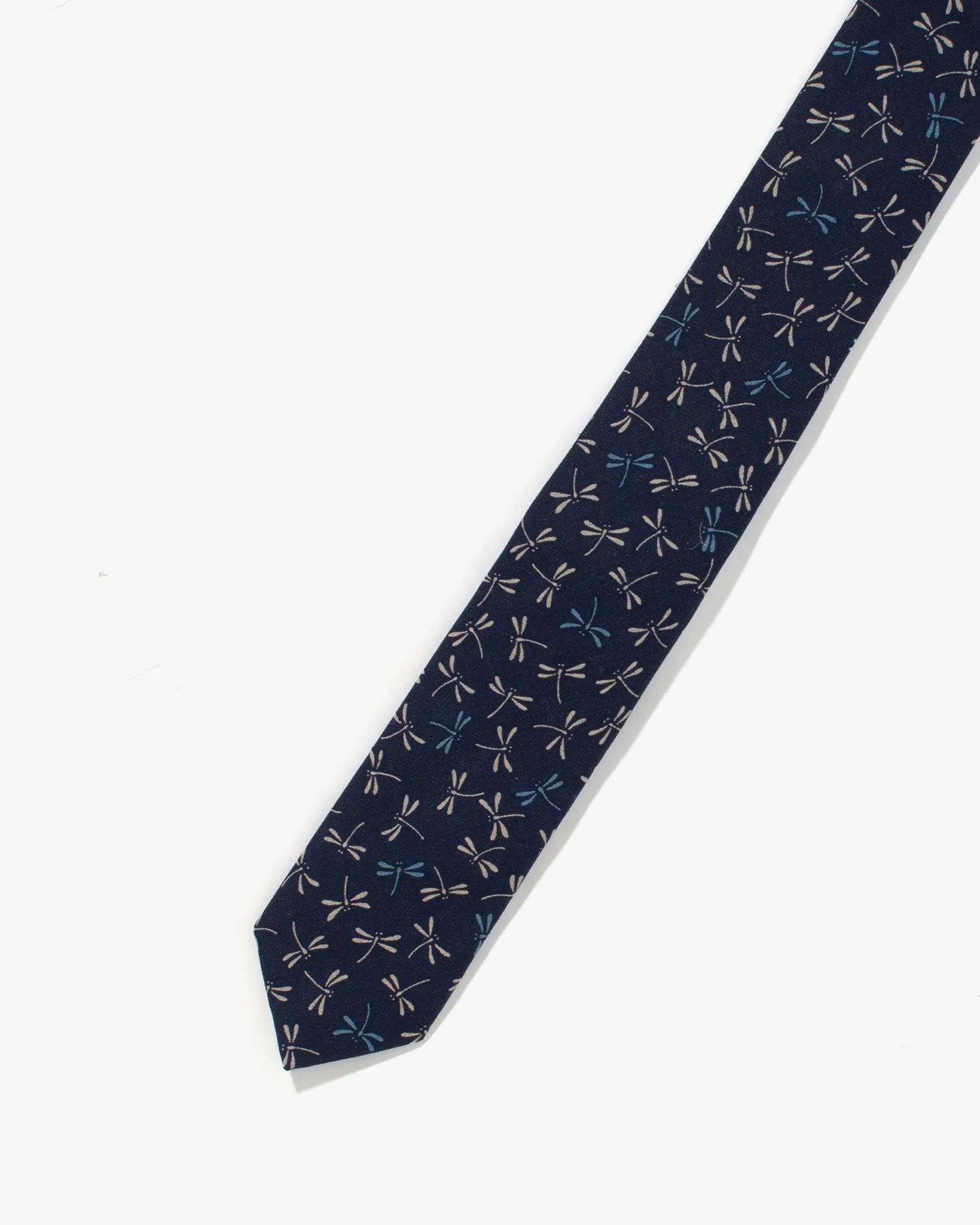 Kiriko Original Tie, Navy, Tonbo sold by Kiriko product image thumbnail 2