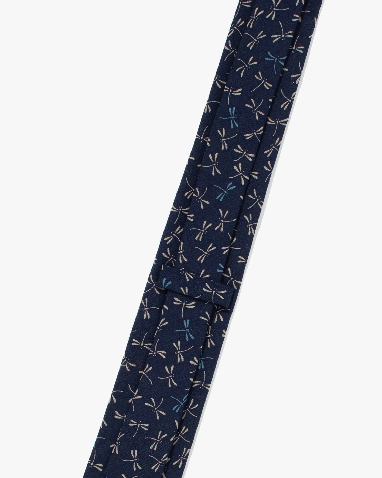Kiriko Original Tie, Navy, Tonbo sold by Kiriko product image thumbnail 4