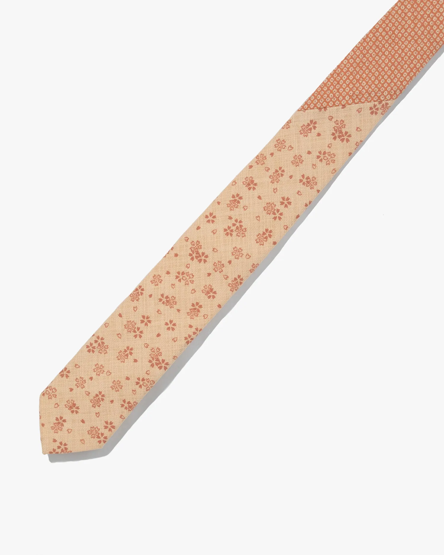 Kiriko Original Tie, Two Tone, Coral Shibori and Sakura sold by Kiriko product image thumbnail 5