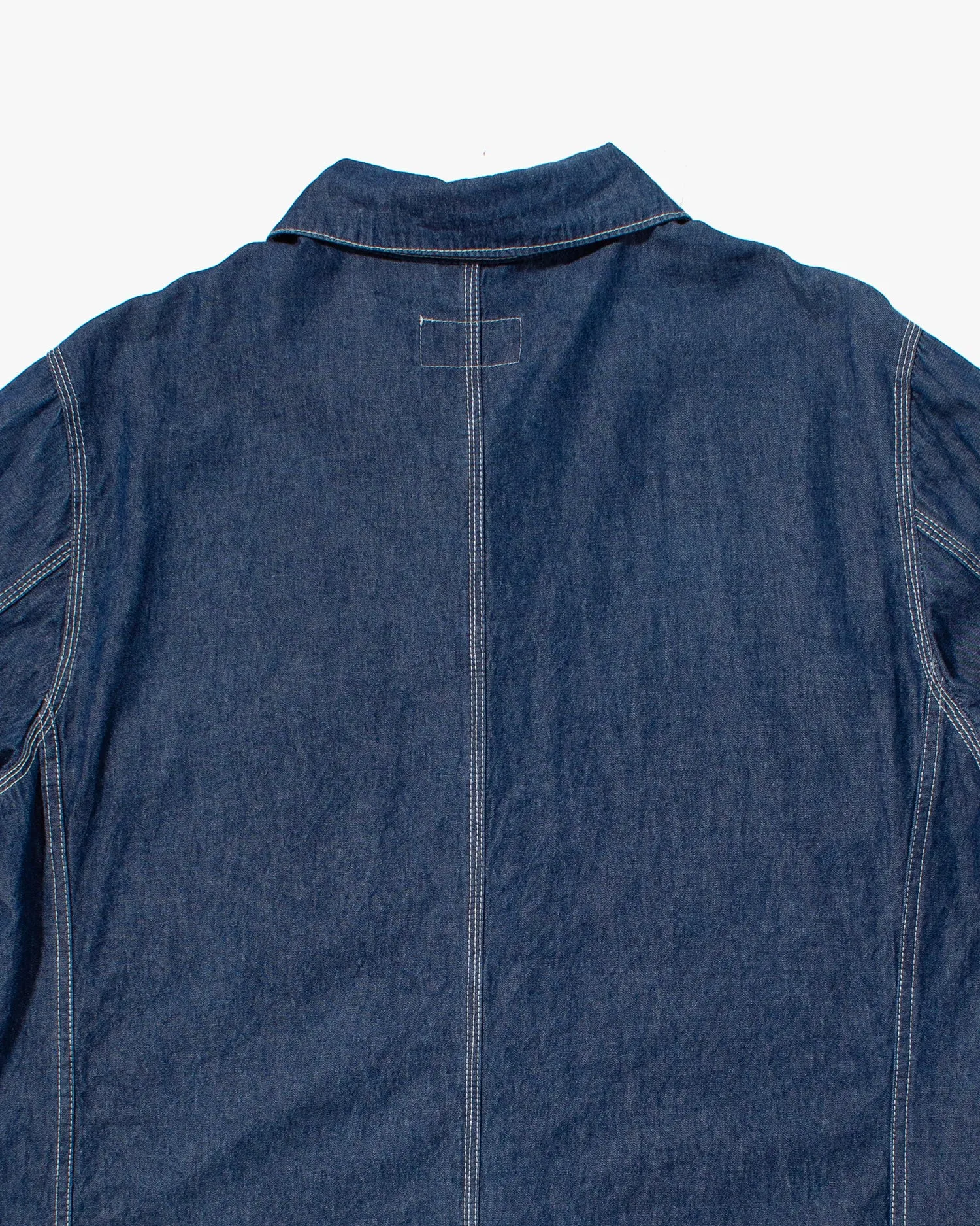 Japanese Repro Denim Shirt, Smith's Workwear, Contrast Stitching - XL sold by Kiriko product image thumbnail 4