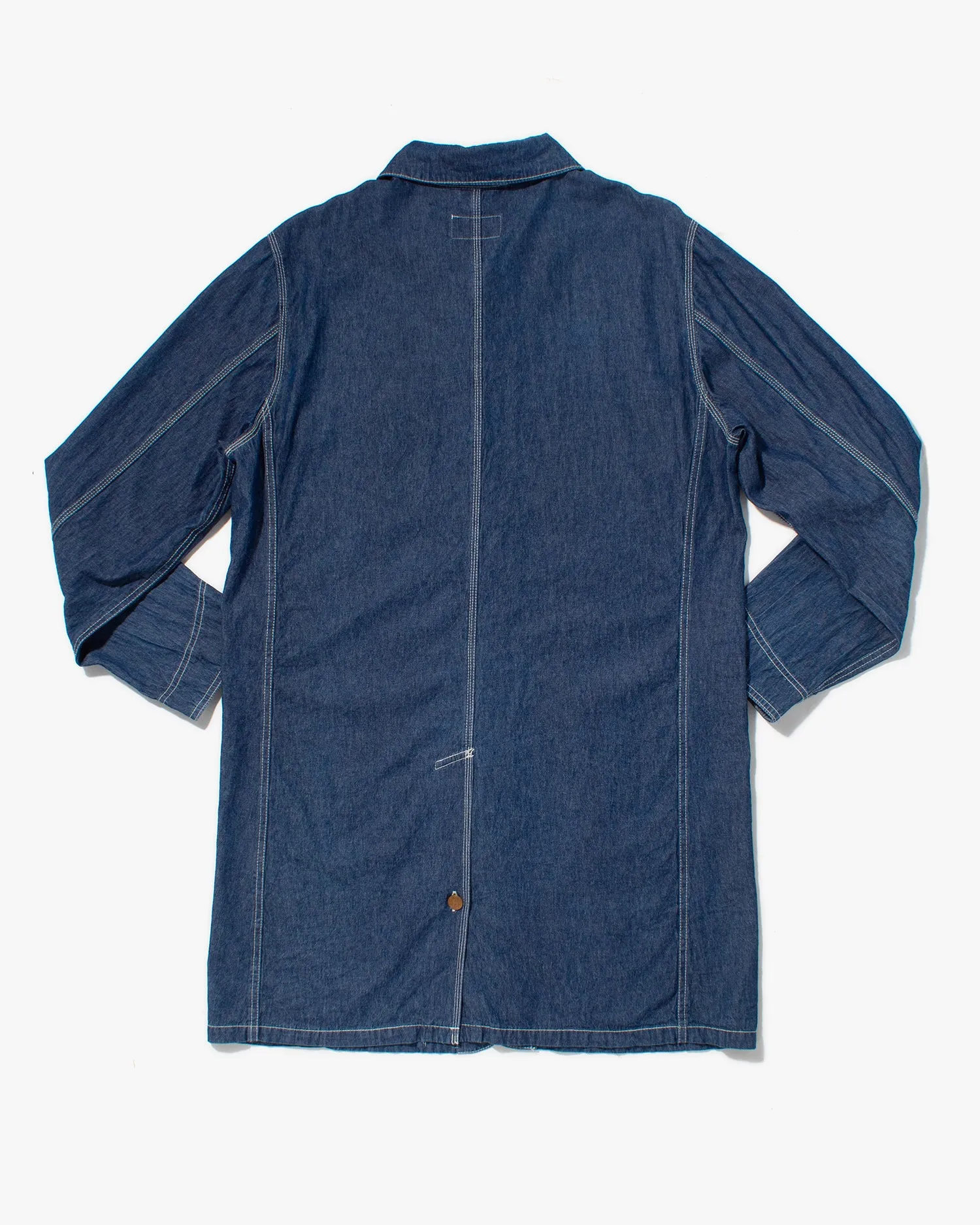 Japanese Repro Denim Shirt, Smith's Workwear, Contrast Stitching - XL sold by Kiriko product image thumbnail 3