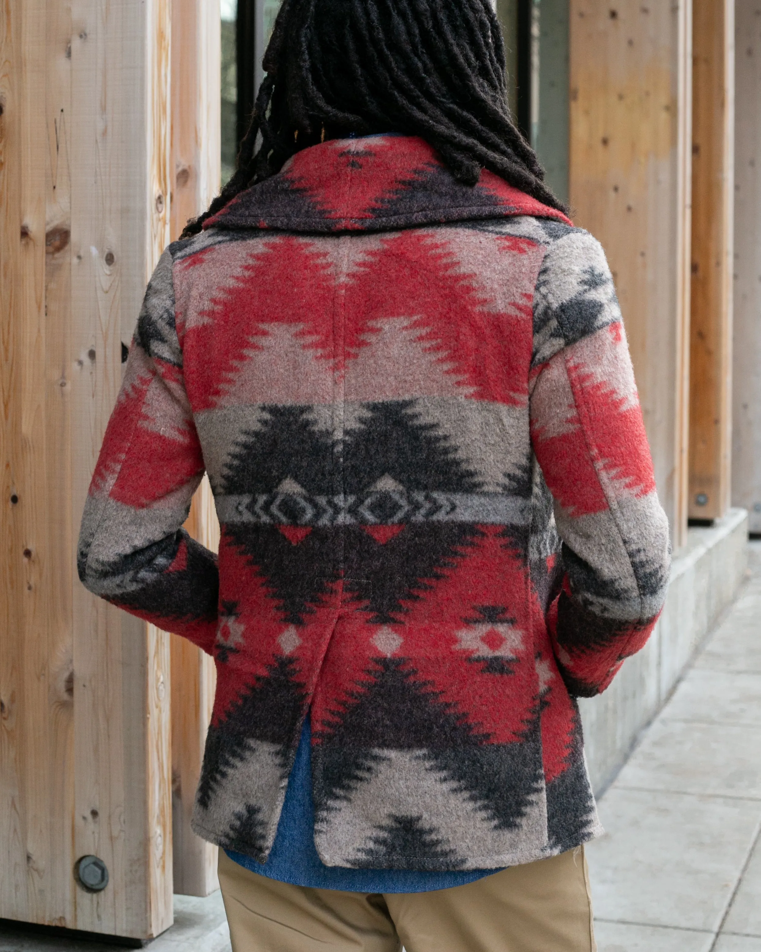 US Vintage Winter Jacket, Saltwater Cowboy, Red, Tan, and Gray - S sold by Kiriko product image thumbnail 3