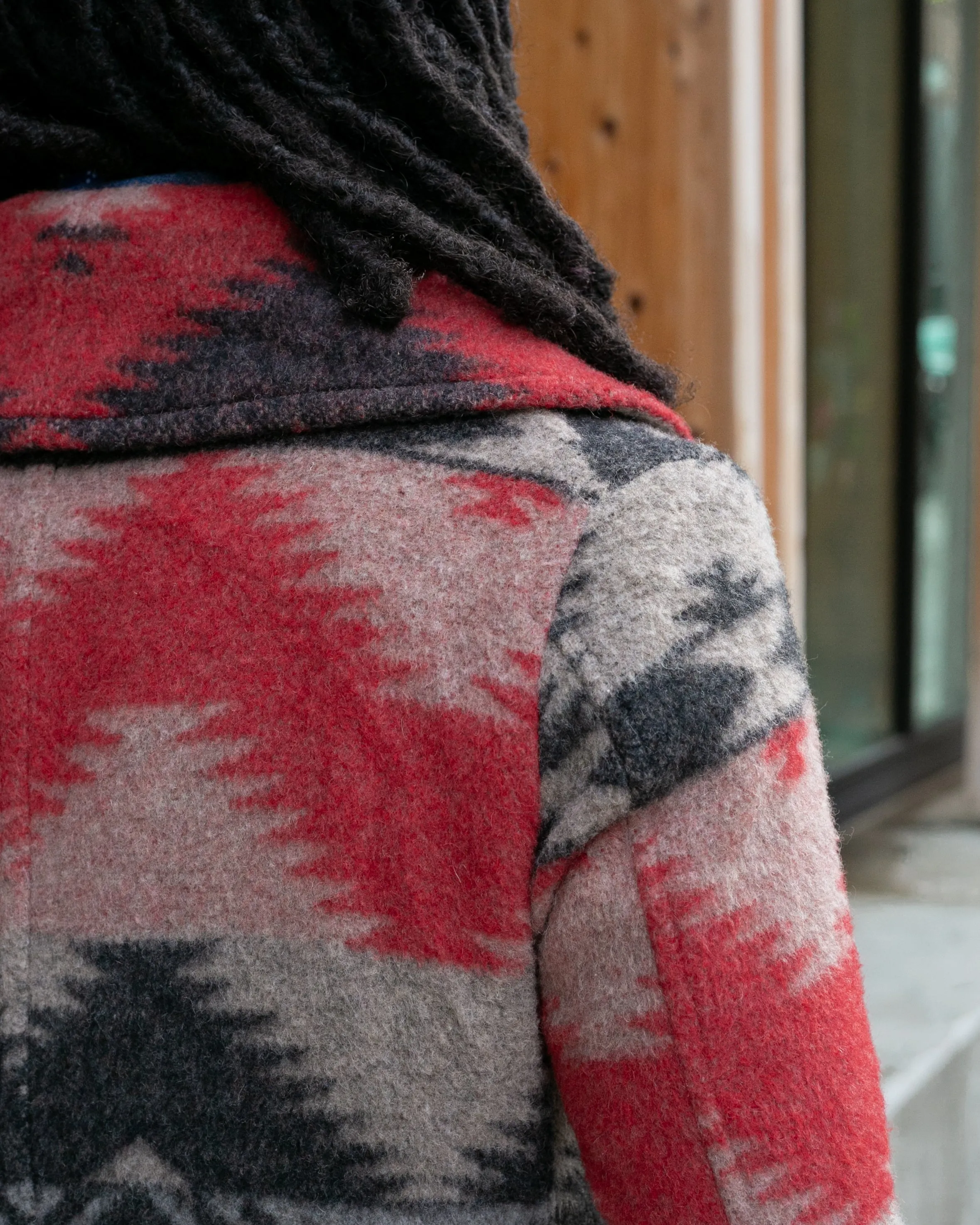 US Vintage Winter Jacket, Saltwater Cowboy, Red, Tan, and Gray - S sold by Kiriko product image thumbnail 4