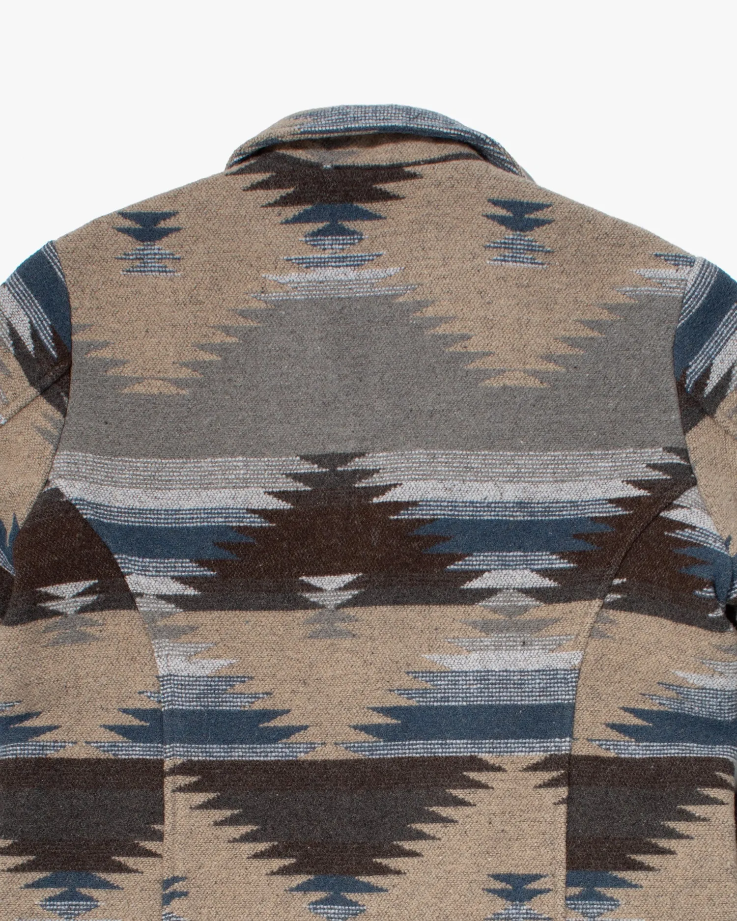 Japanese Repro Winter Jacket, Naval, Gray with Brown, Tan, White, Blue - M sold by Kiriko product image thumbnail 4