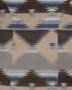 Japanese Repro Winter Jacket, Naval, Gray with Brown, Tan, White, Blue - M sold by Kiriko