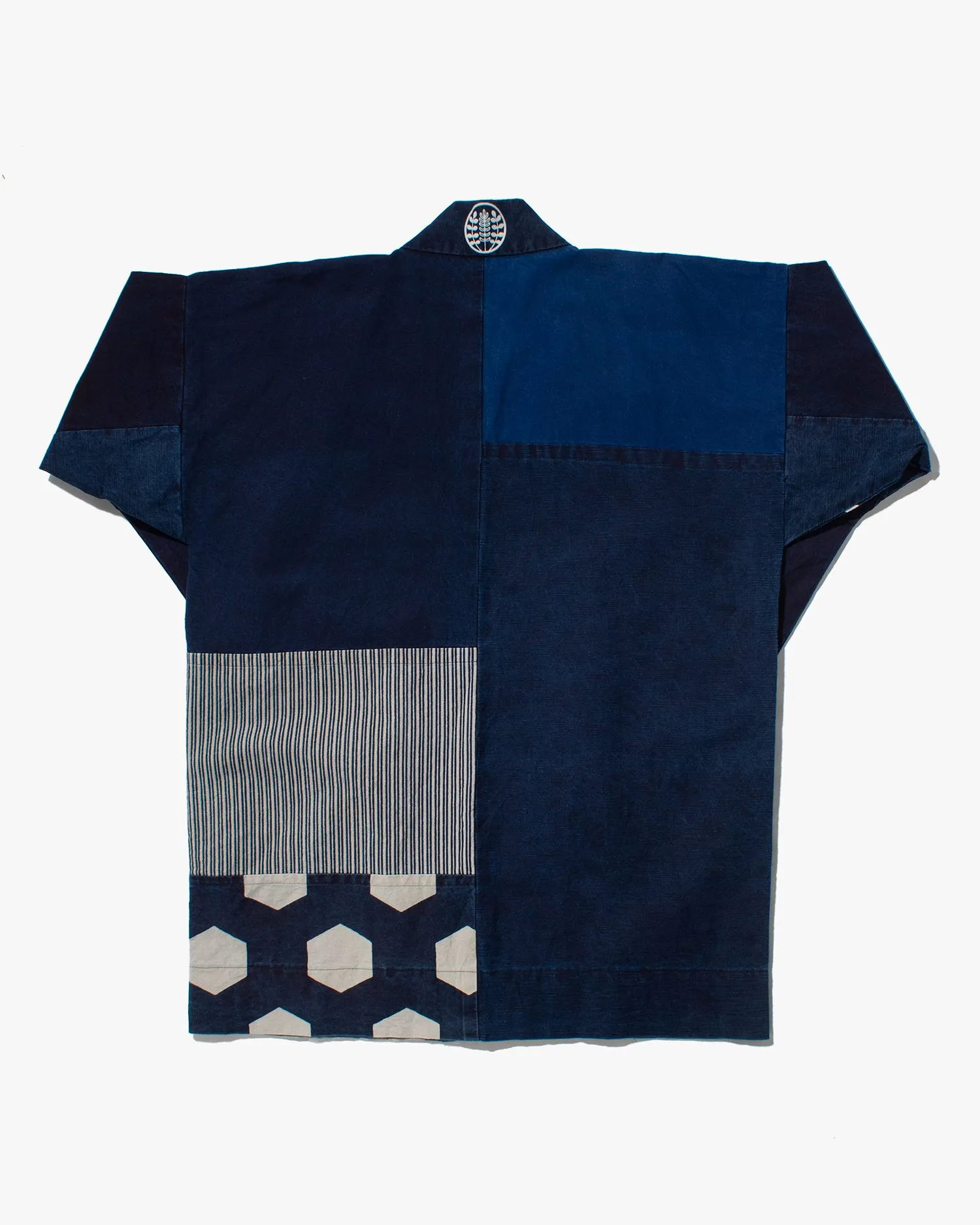 Modern Happi Jacket, Aizawa X Kiriko, Noragi Style Sleeves, #13 sold by Kiriko product image thumbnail 4