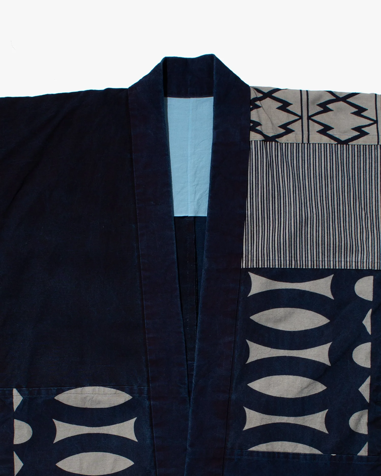 Modern Happi Jacket, Aizawa X Kiriko, Noragi Style Sleeves, #17 sold by Kiriko product image thumbnail 3