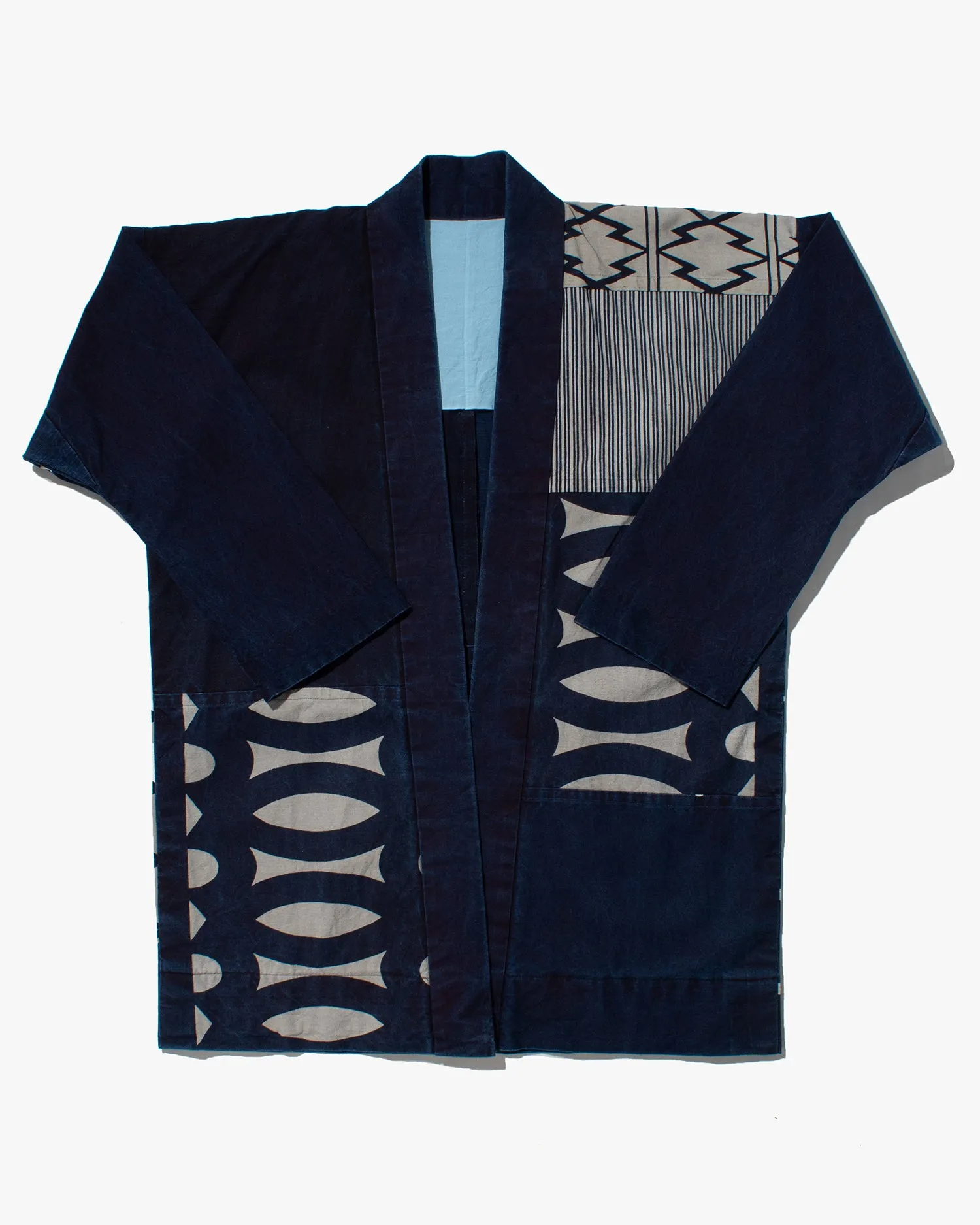 Modern Happi Jacket, Aizawa X Kiriko, Noragi Style Sleeves, #17 sold by Kiriko