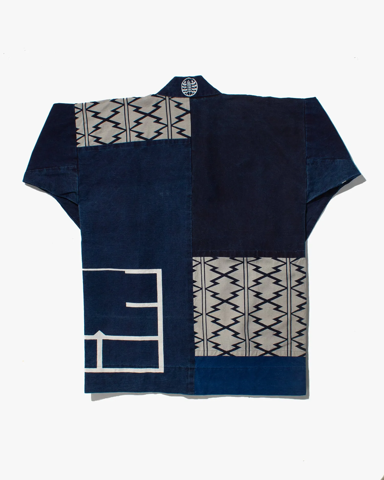 Modern Happi Jacket, Aizawa X Kiriko, Noragi Style Sleeves, #17 sold by Kiriko product image thumbnail 4