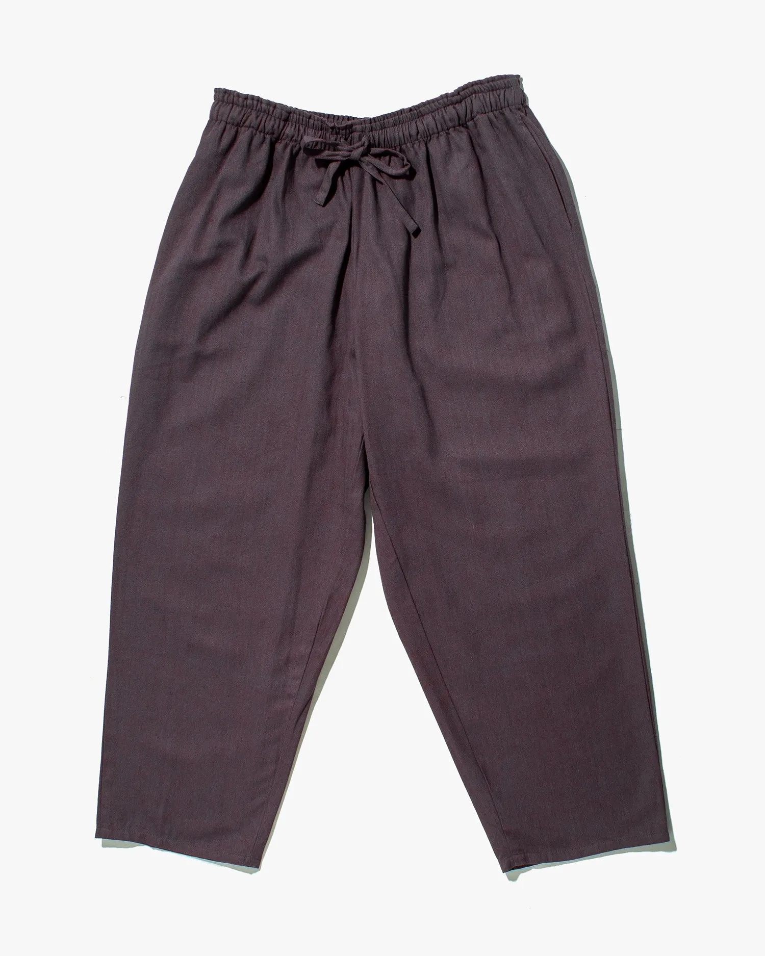 Wa-Modern Herringbone Drawstring Pants- Purple sold by Kiriko