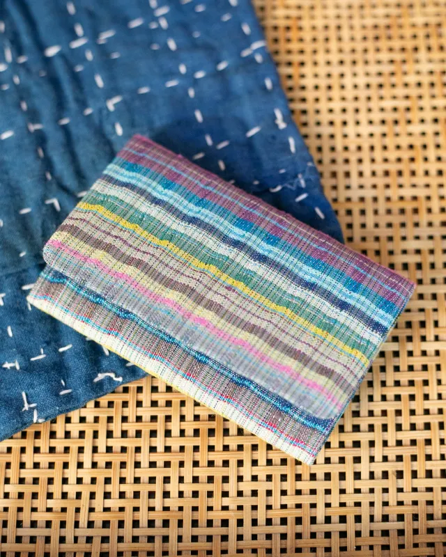 Card Holder, Nitta Textile Arts Inc., Woven, Rainbow sold by Kiriko