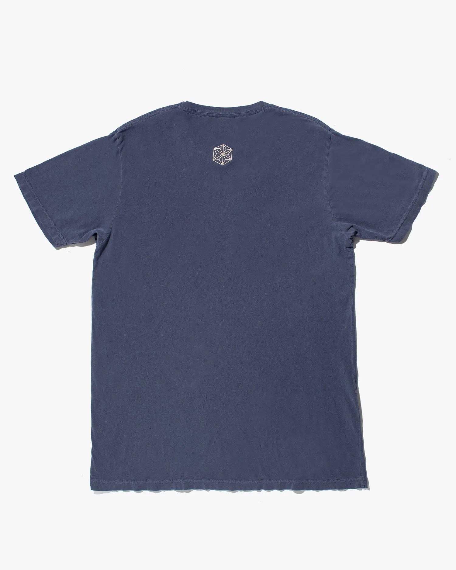 Kiriko Original Tee, 6oz Cotton, Printed Kuma, Semamori Embroidery, Navy sold by Kiriko product image thumbnail 3