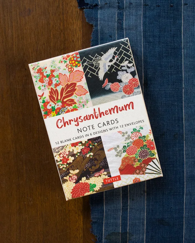 Notecards, Chrysanthemum sold by Kiriko