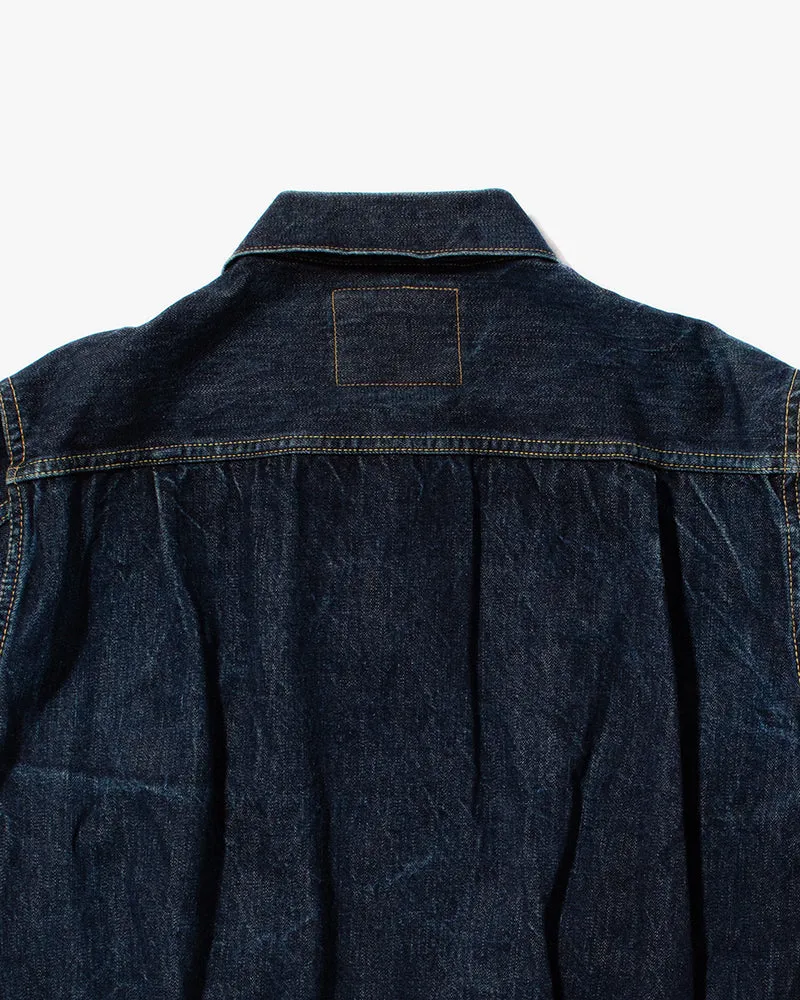 Japanese Repro Type II Trucker Jacket, Sugar Cane & Co, Denim with Fading- L sold by Kiriko product image thumbnail 5