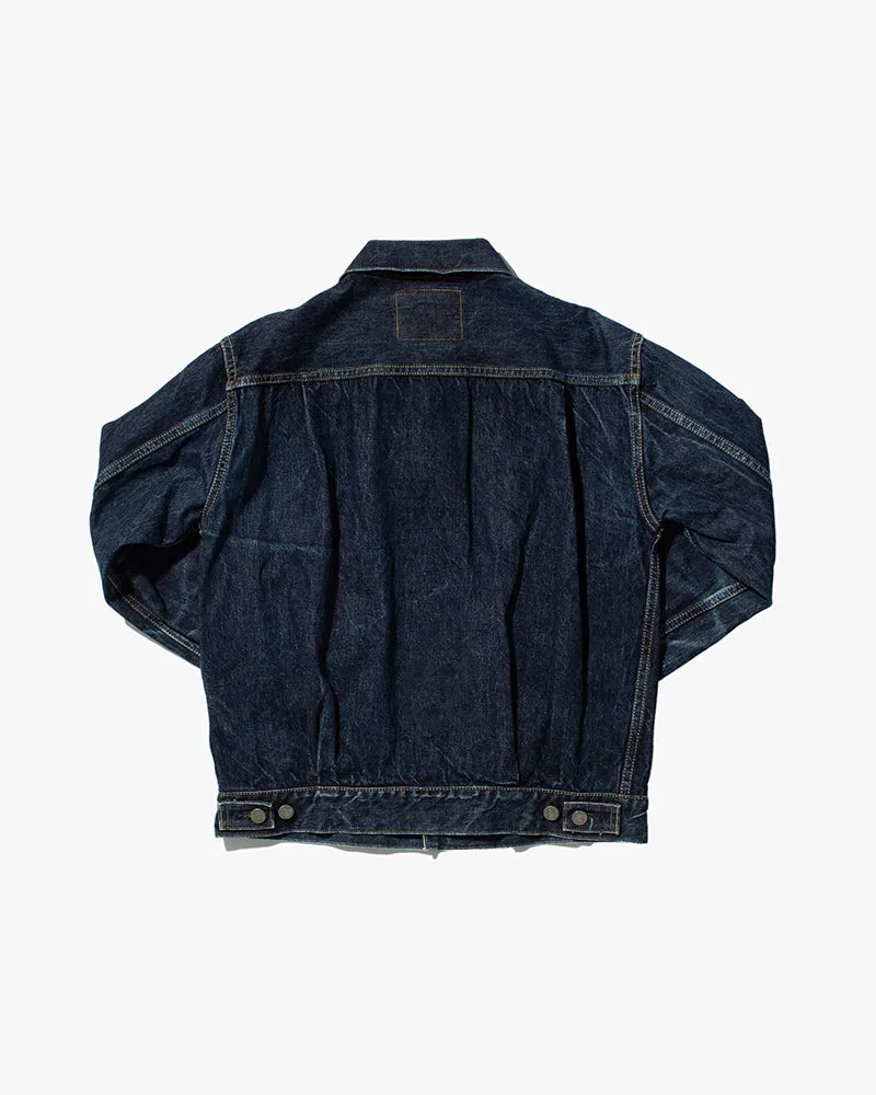 Japanese Repro Type II Trucker Jacket, Sugar Cane & Co, Denim with Fading- L sold by Kiriko product image thumbnail 4