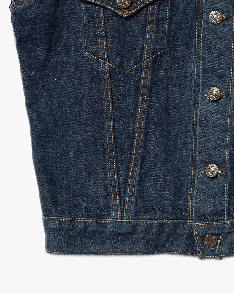 Japanese Repro Type III Trucker Jacket, Sugar Cane & Co, Dark Wash Denim - L sold by Kiriko product image thumbnail 3