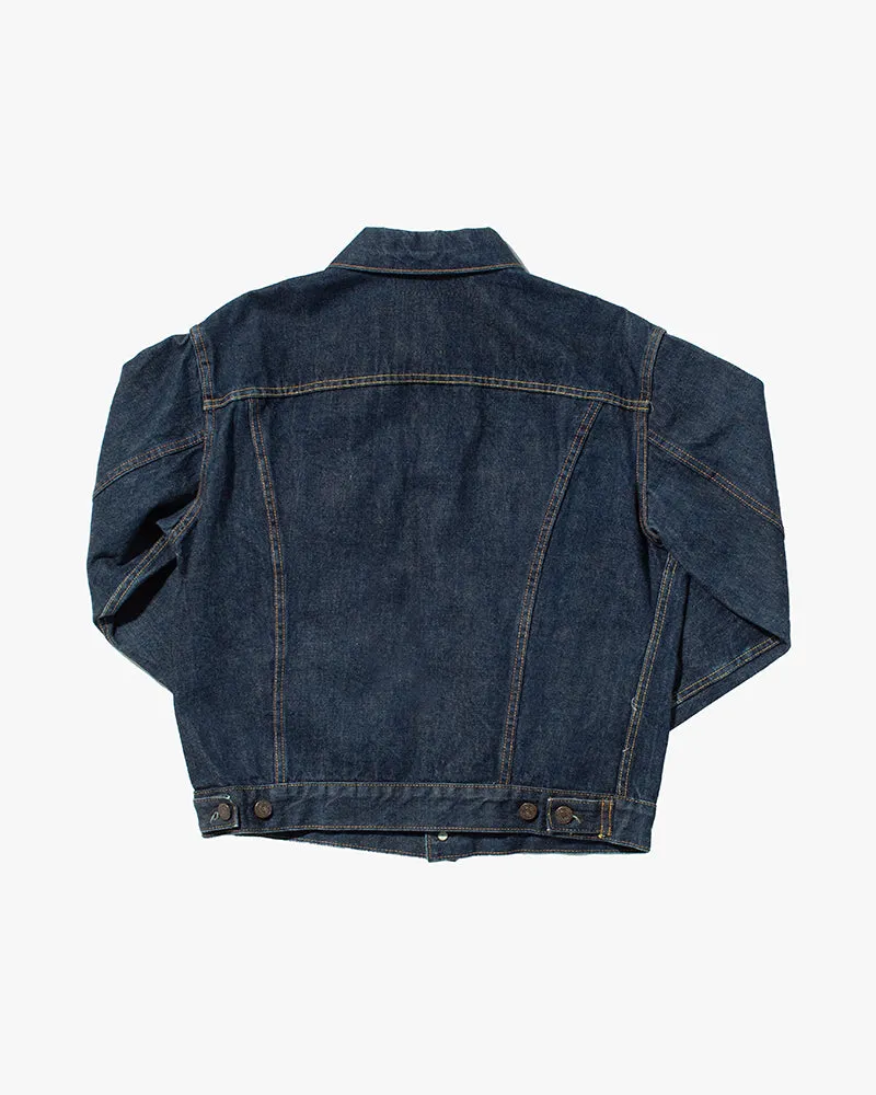 Japanese Repro Type III Trucker Jacket, Sugar Cane & Co, Dark Wash Denim - L sold by Kiriko product image thumbnail 4