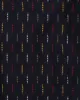 Monpe Pants, Women's, Indigo with Faded Multi Colored Block Shima sold by Kiriko