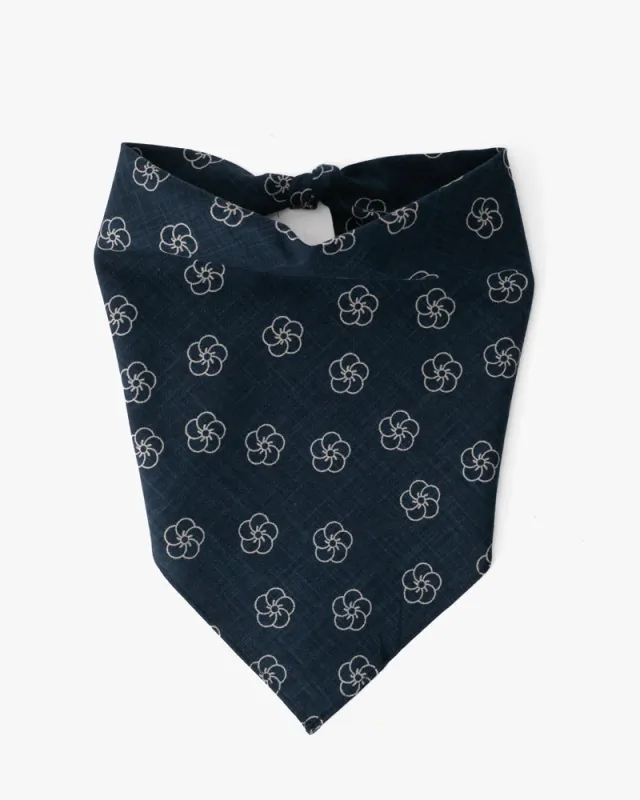 Kiriko Original Bandana, Classic, Indigo Plum sold by Kiriko
