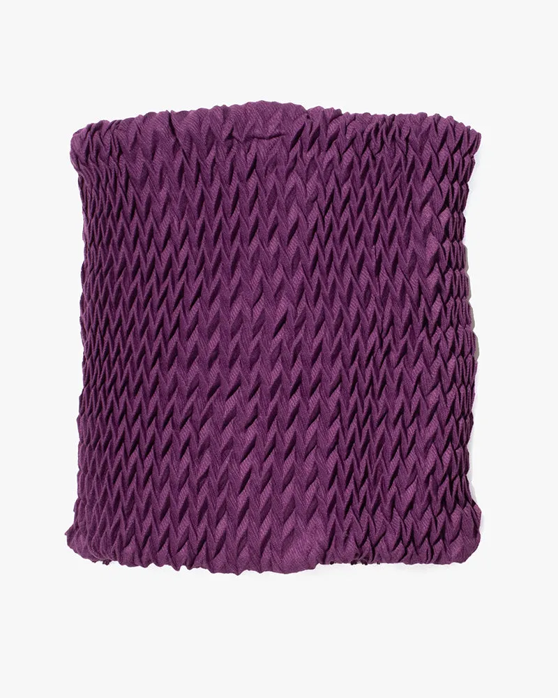 Wa-Modern Scarf, Yagasuri, Bright Purple sold by Kiriko product image thumbnail 3