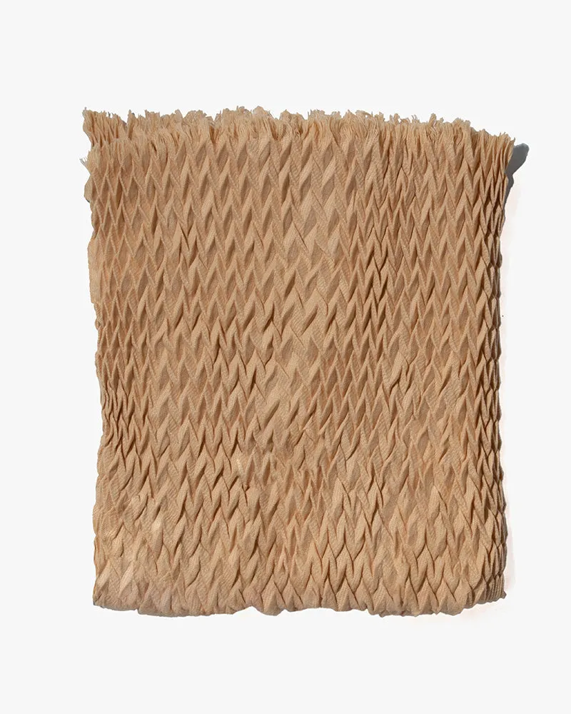 Wa-Modern Scarf, Yagasuri, Beige sold by Kiriko product image thumbnail 3